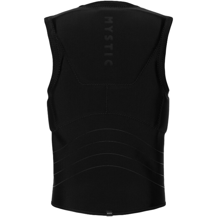 2024 Mystic Mens Solace Front Zip Kite Impact Vest 35005.240235 - Black